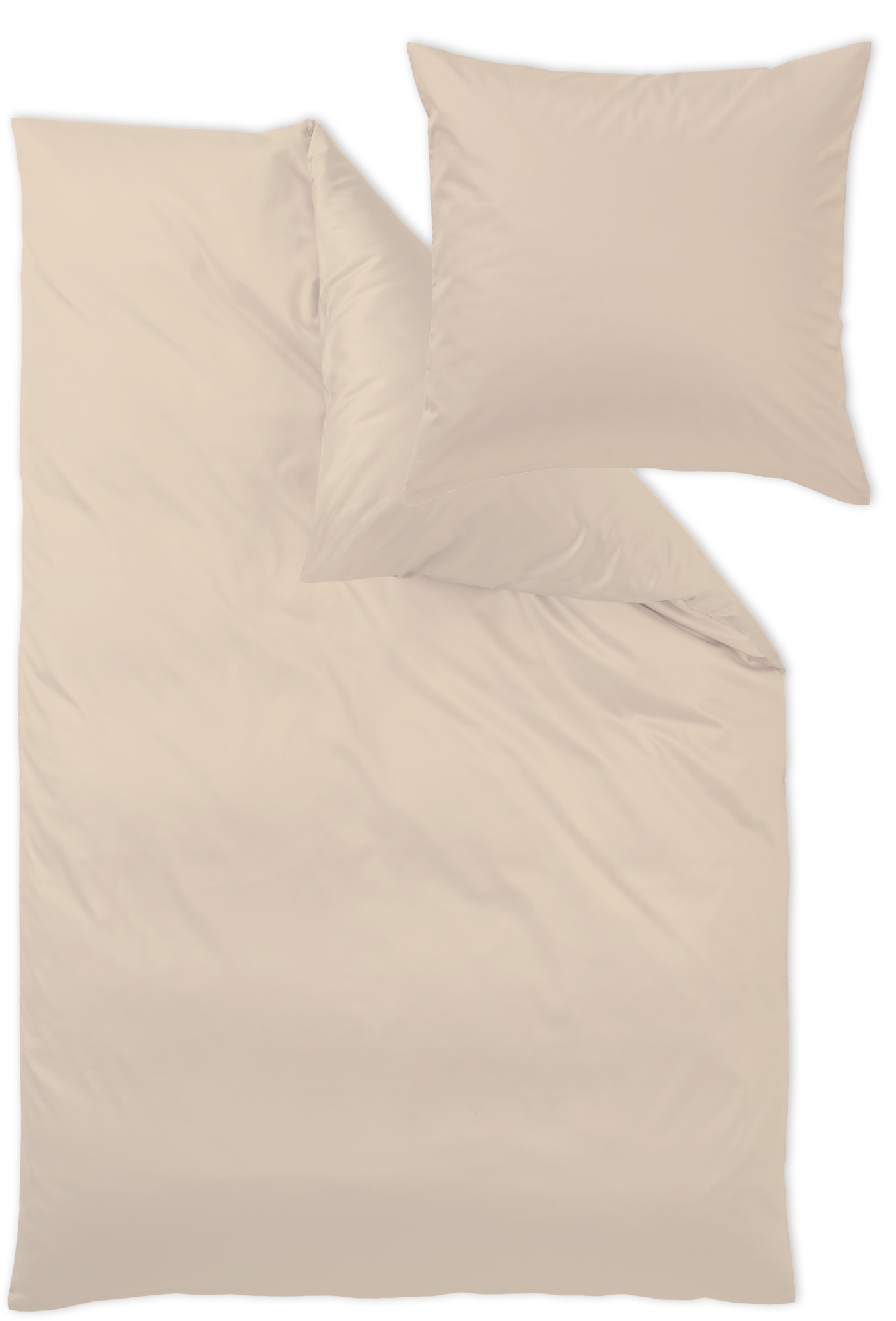 Комплект постельного белья Curt Bauer UNI-MAKO-SATIN 240х220 beige