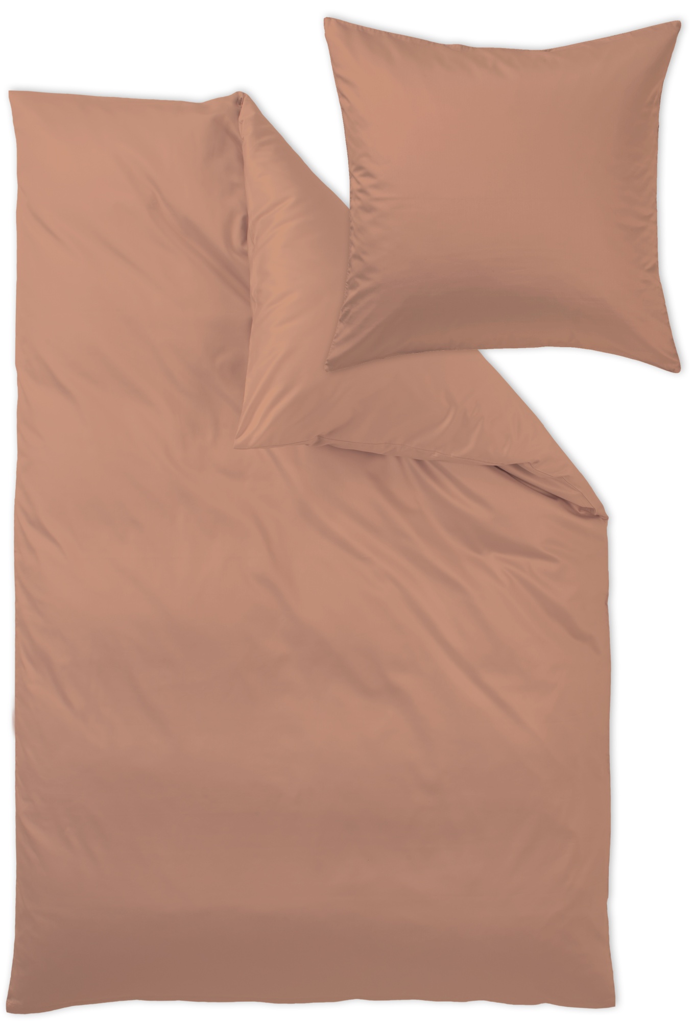 Комплект постельного белья Curt Bauer UNI-MAKO-SATIN 240х220 rosenholz