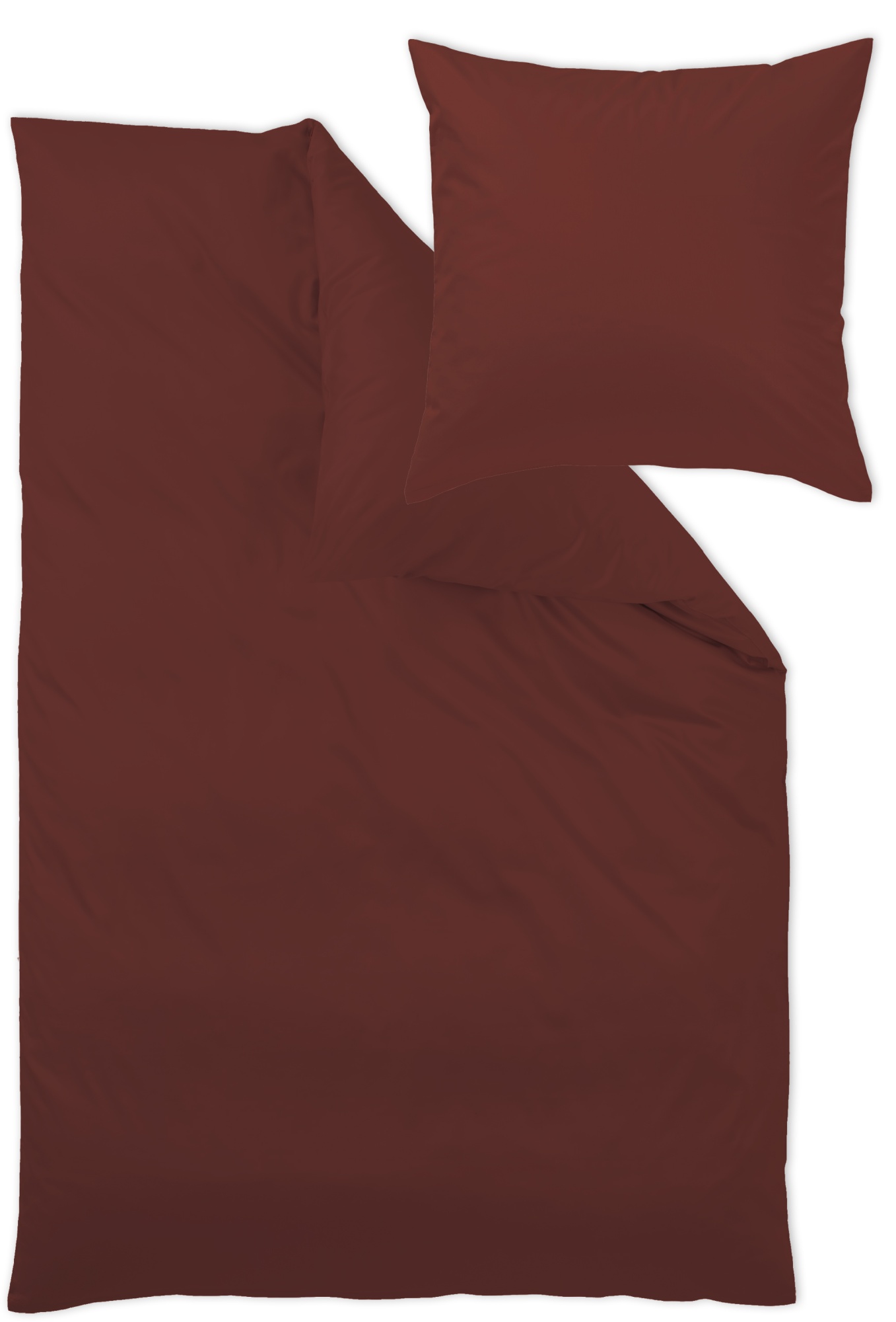 Комплект постельного белья Curt Bauer UNI-MAKO-SATIN 240х220 rubin